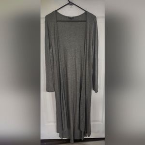 EXPRESS LONG DRAPE FRONT CARDIGAN SIZE LARGE